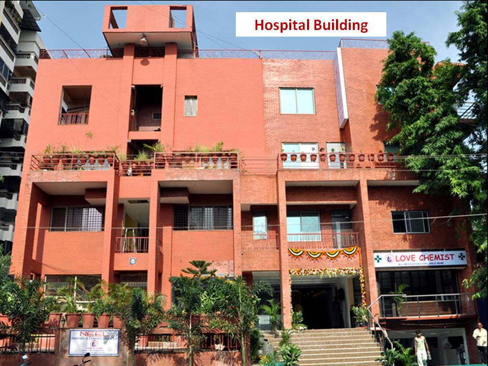 Wide and clean hospital corridors